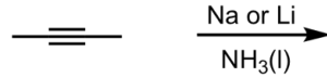 <p>Reduction to Trans-Alkene</p>