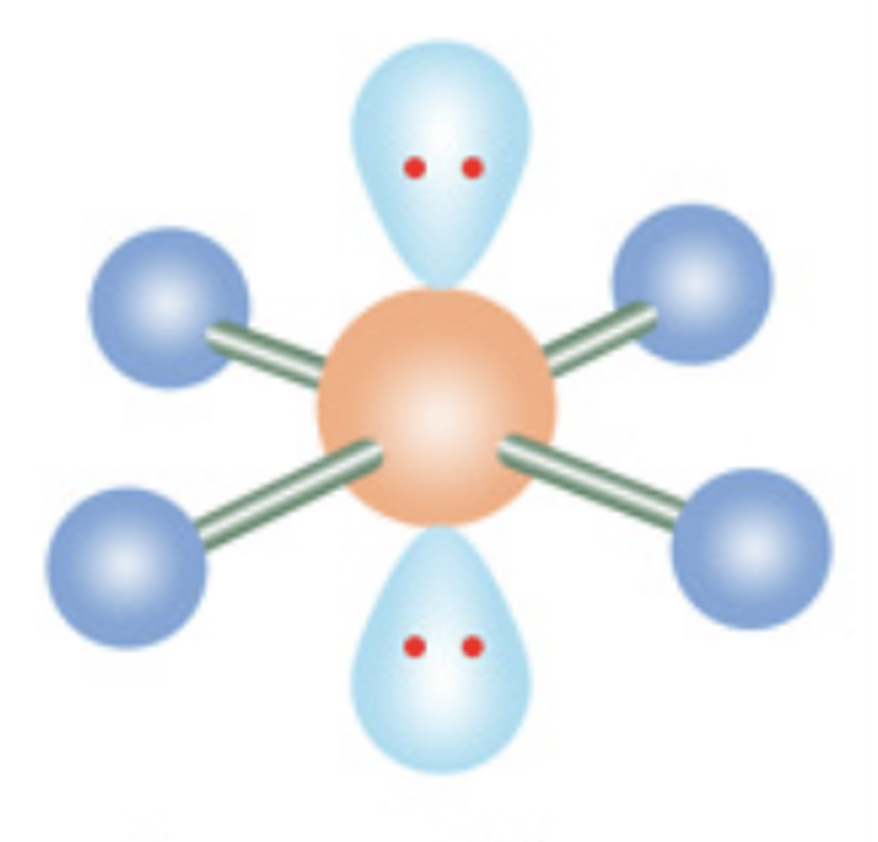 <p>6 electrons; 2 lone pairs</p>