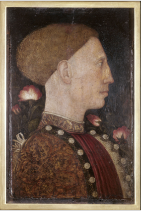 <p>Portrait of Leonello d’Este</p>