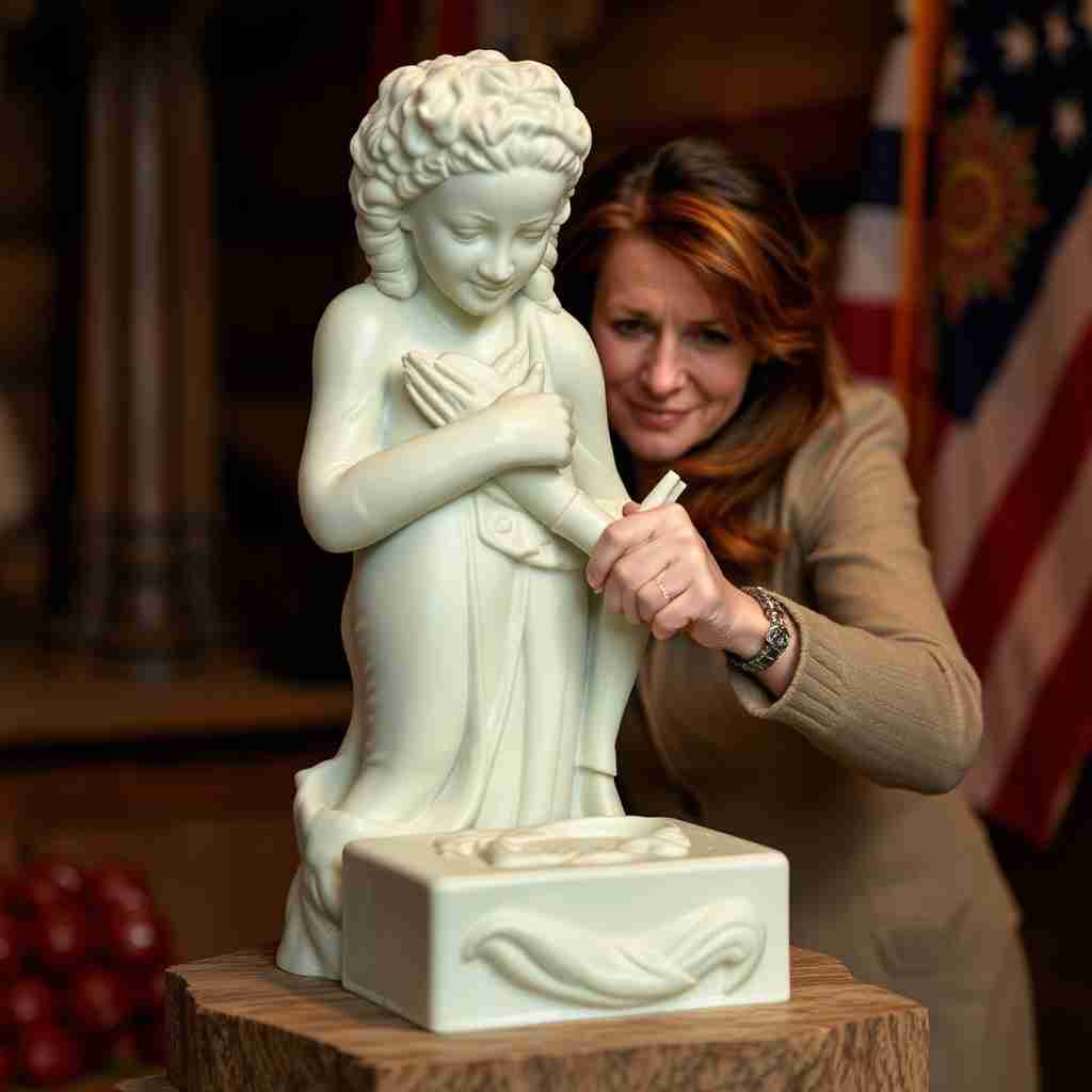 <p>Sara Palin carving soap(soap)</p>