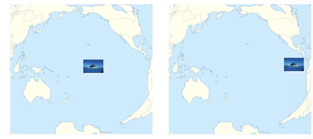 <p><span><span>On which of these islands would you expect to find more species?</span></span></p>