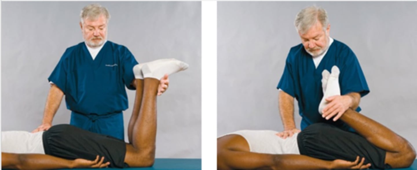 <p>Assessment for:</p><p>- L2/L3 nerve root lesion</p><p>- Femoral nerve inflammation</p><p>- Quadriceps strain</p>