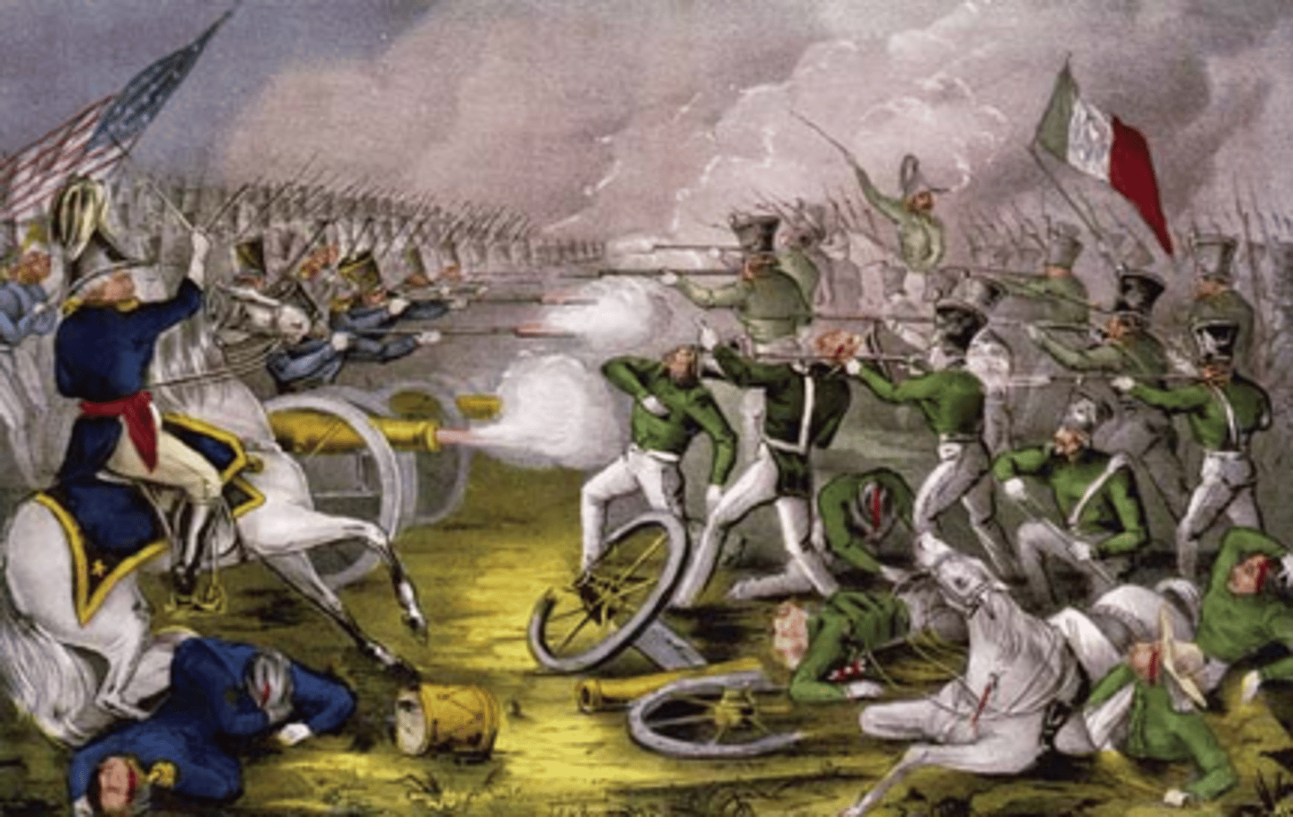 <p>Key American victory against Mexican forces in the Mexican War. Elevated General Zachary Taylor to national prominence and helped secure his success in the 1848 presidential election.</p>