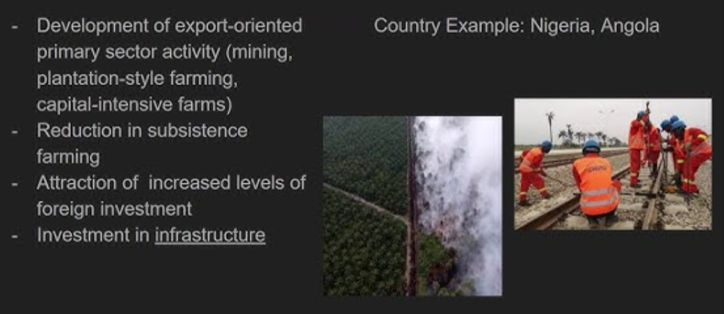 <p><span>a stage in the economic development model proposed by economist Walt Rostow, which outlines the necessary conditions that must be established for a country to transition from a traditional society to a state of economic growth. This stage emphasizes </span><mark data-color="#be32d5" style="background-color: rgb(190, 50, 213); color: inherit;"><span>infrastructure development, investment in education, and the adoption of new technologies</span></mark><span> as vital elements that enable a society to advance toward industrialization and sustainable economic progress.</span></p>