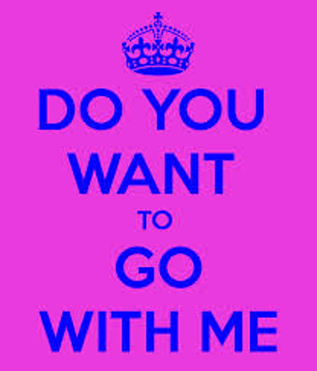 <p>with me</p>