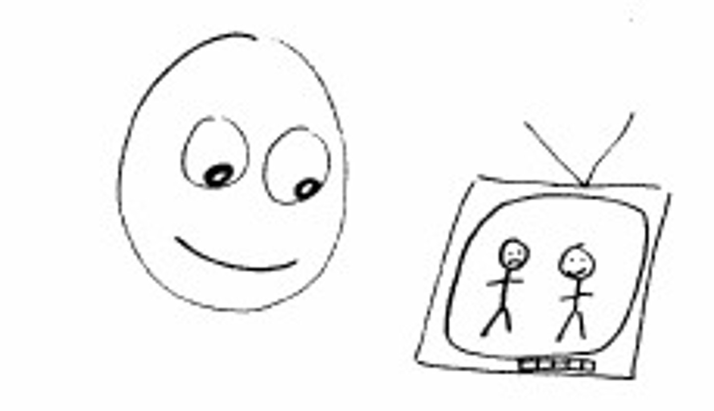 <p>to look at; to watch</p>