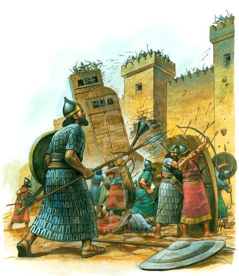 <p>(mesopotamia, 911~609BCE)</p>