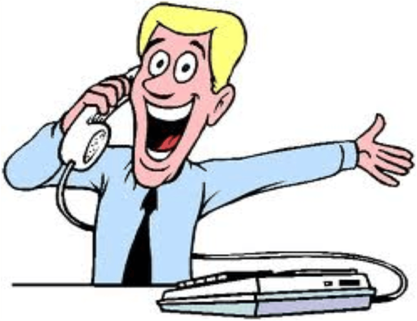 <p>to talk on the phone</p>