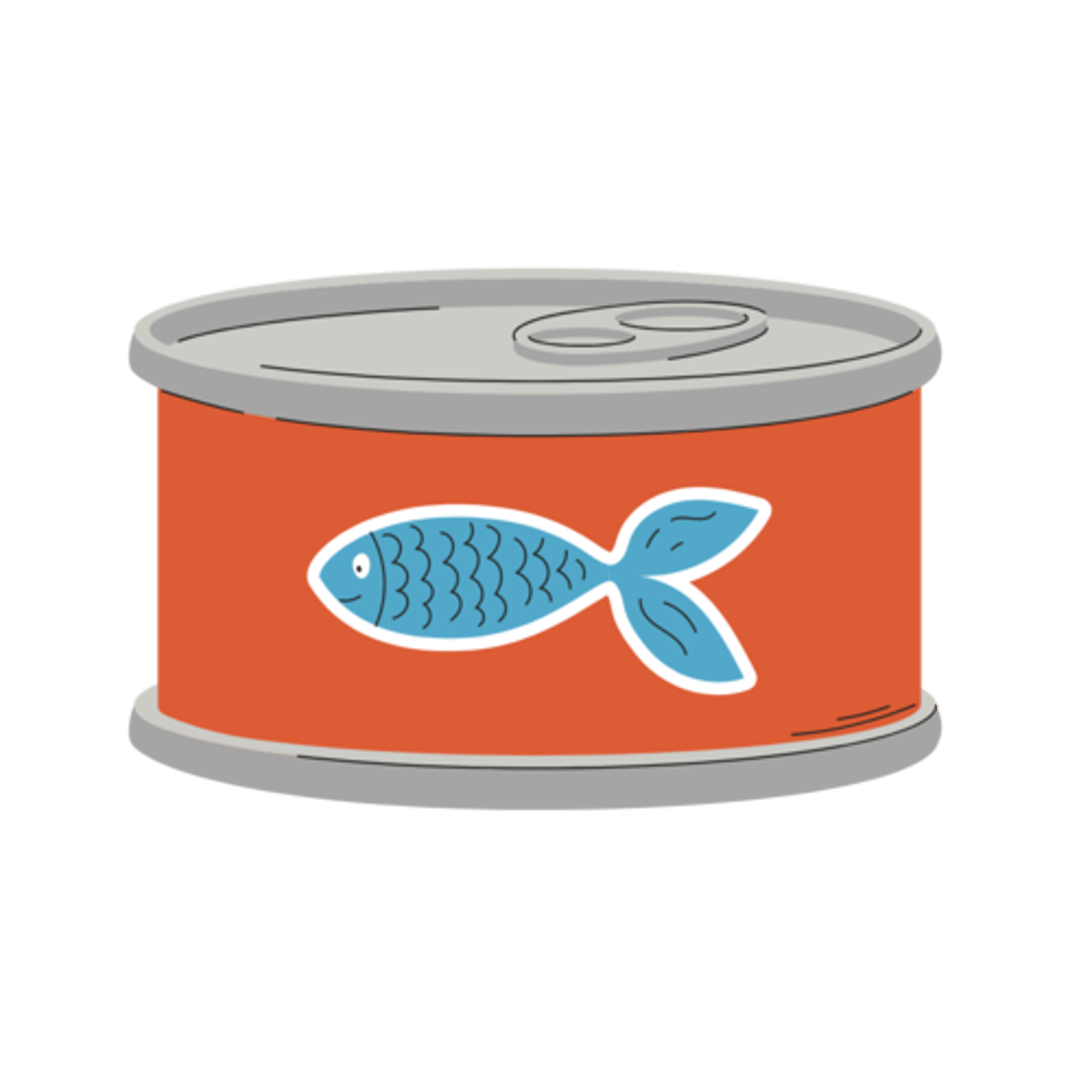 <p>A metal container used to store food, like beans or soup.</p><p>We need _________ of tomatoes for the soup.</p>