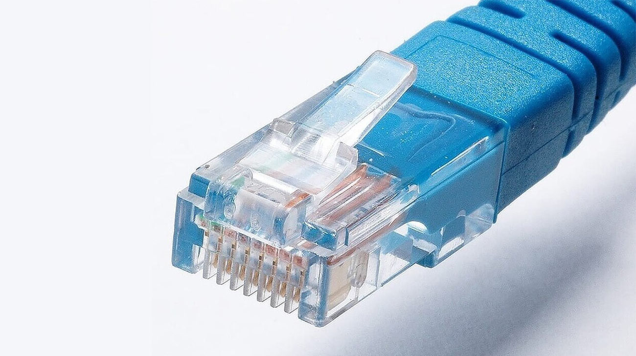 <p><span>An 8-position, 8-conductor modular connector commonly used for Ethernet connections.</span></p>