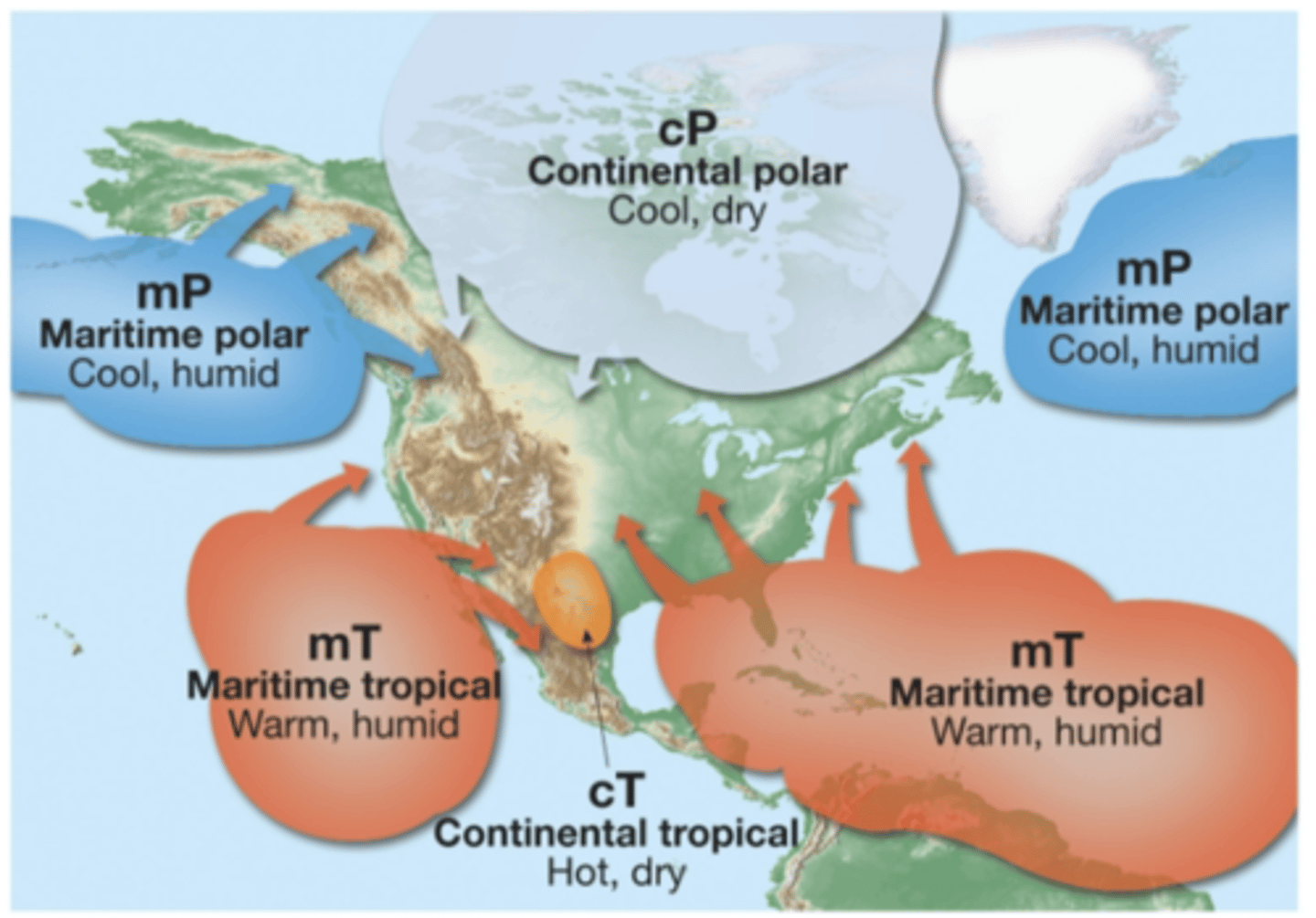 <p>humid and cold</p>