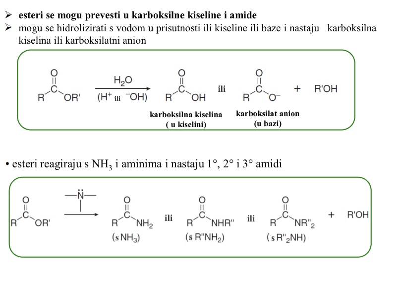 <p>Karboksilne kiseline i amide</p>