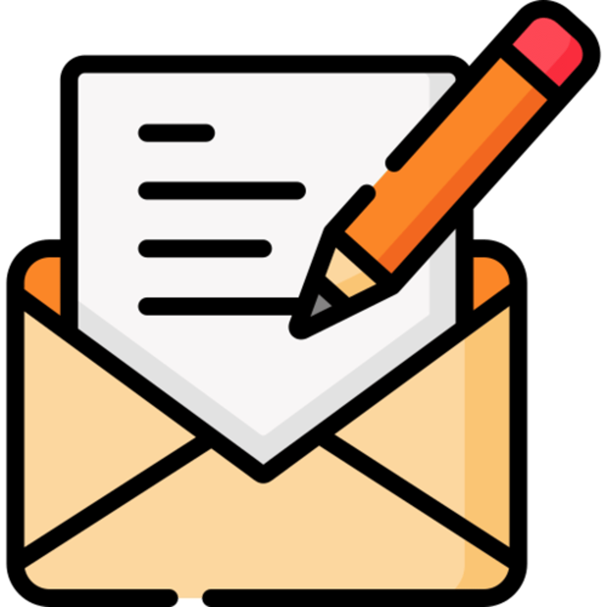 <p><strong><mark data-color="blue" style="background-color: blue; color: inherit;">der</mark> Brief, -e</strong></p><p>‎ </p><p>Ich schreibe nicht gern <u>Briefe</u>.</p><p><em>(I don't like writing letters.)</em></p>