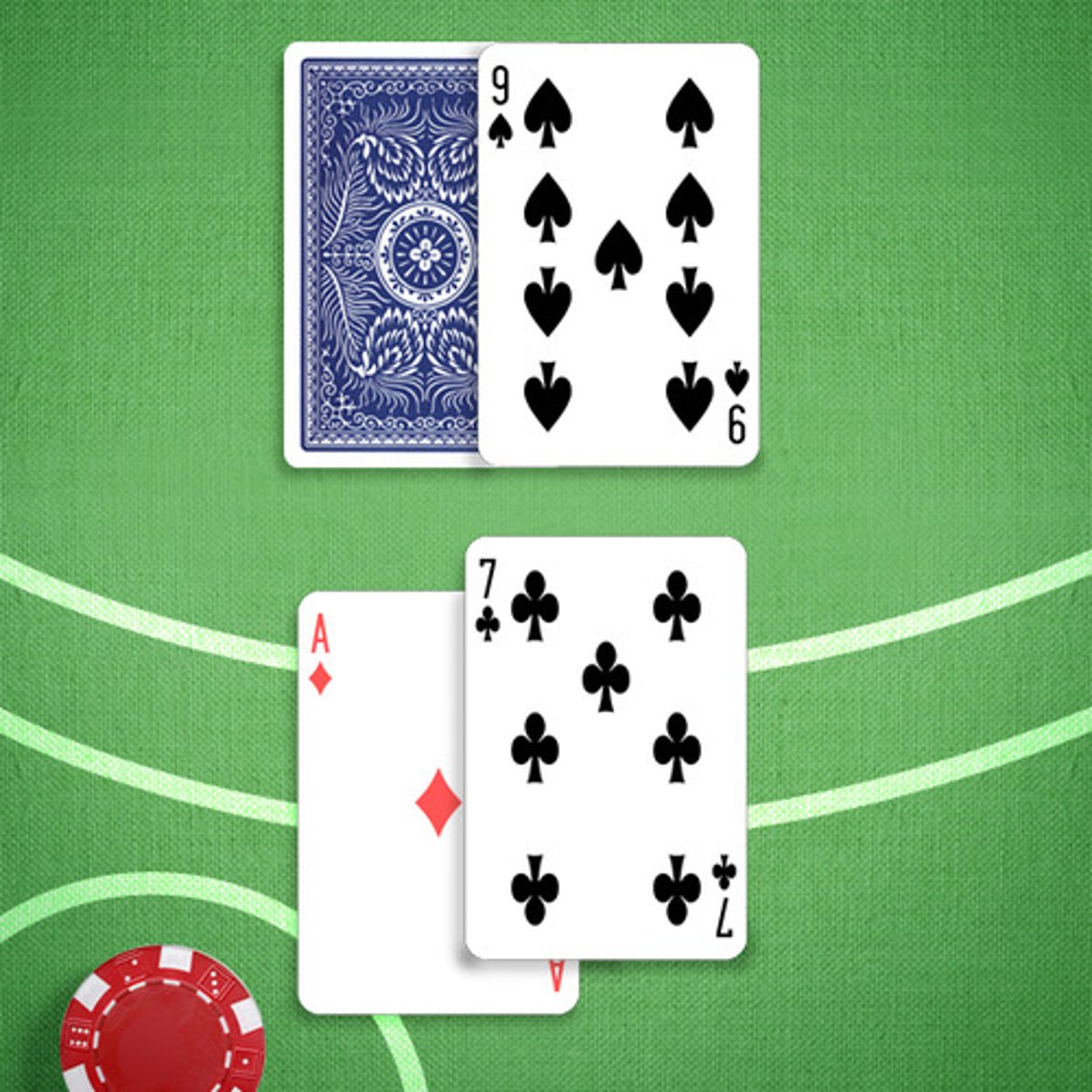 <p>You: 18</p><p>Dealer's Upcard: 9</p>