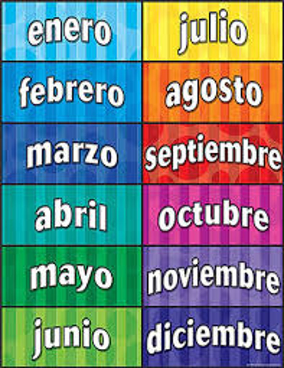 <p>the month(s)</p>