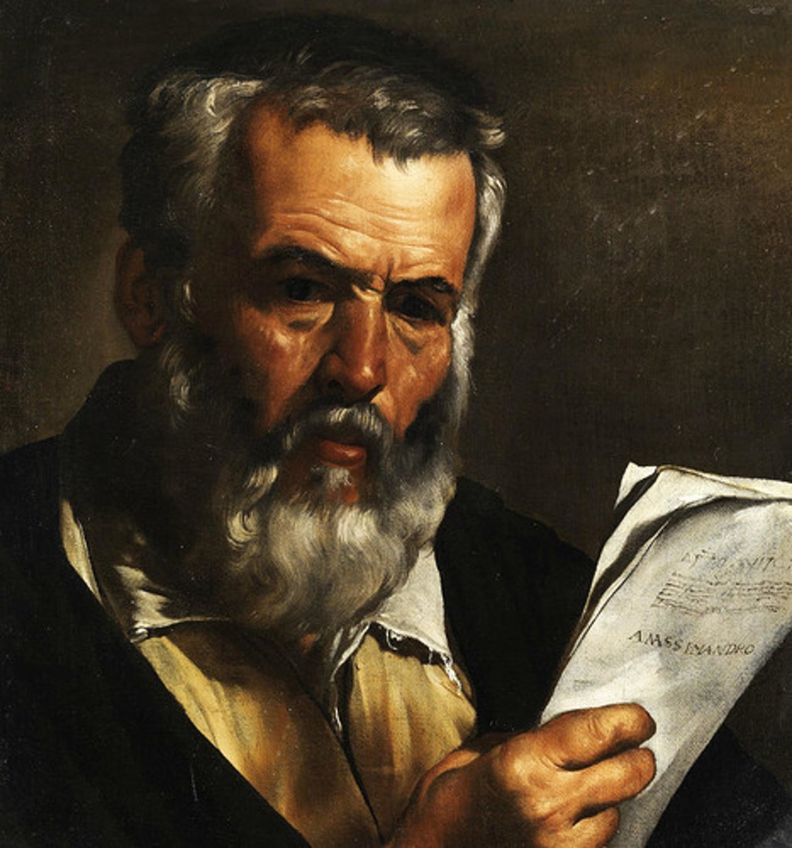 <p>Believed the Earth was in the center of the universe and was composed of "hollow" and "concentric" "wheels of fire", pierced by holes at various intervals that represent celestial bodies seen in Earth's sky, an idea which works in relation to his idea of celestial bodies representing openings in the "rings of fire" surrounding Earth</p>