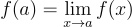<p>If f(a) is equal to the limit at x=a.</p>