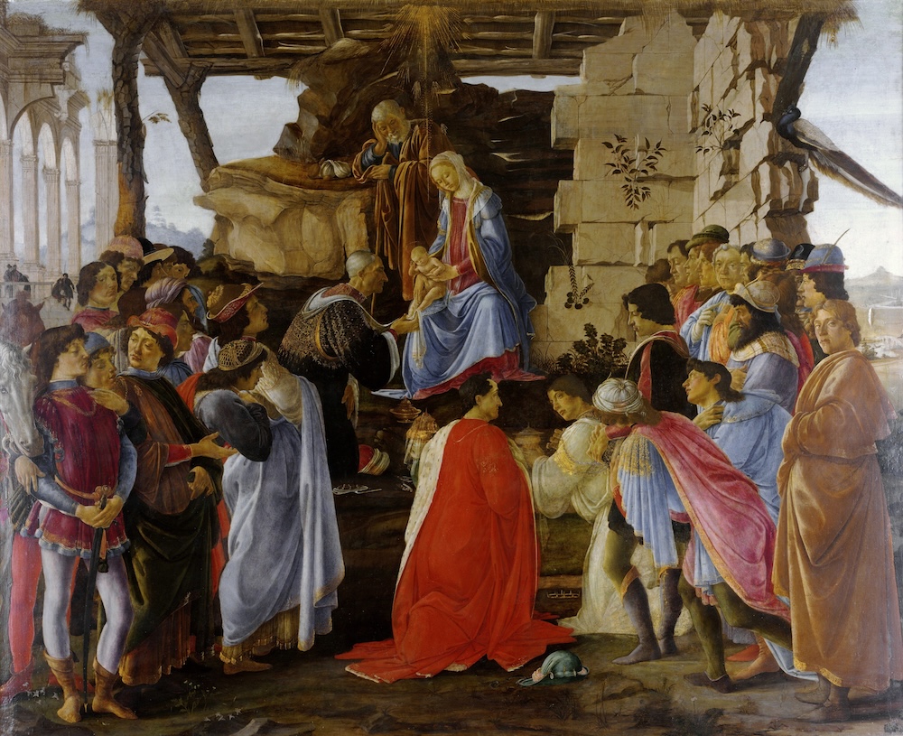 <p><span><span>Renaissance </span><em><span>Adoration of the Magi</span></em><span> by Botticelli 1475 CE</span></span></p>