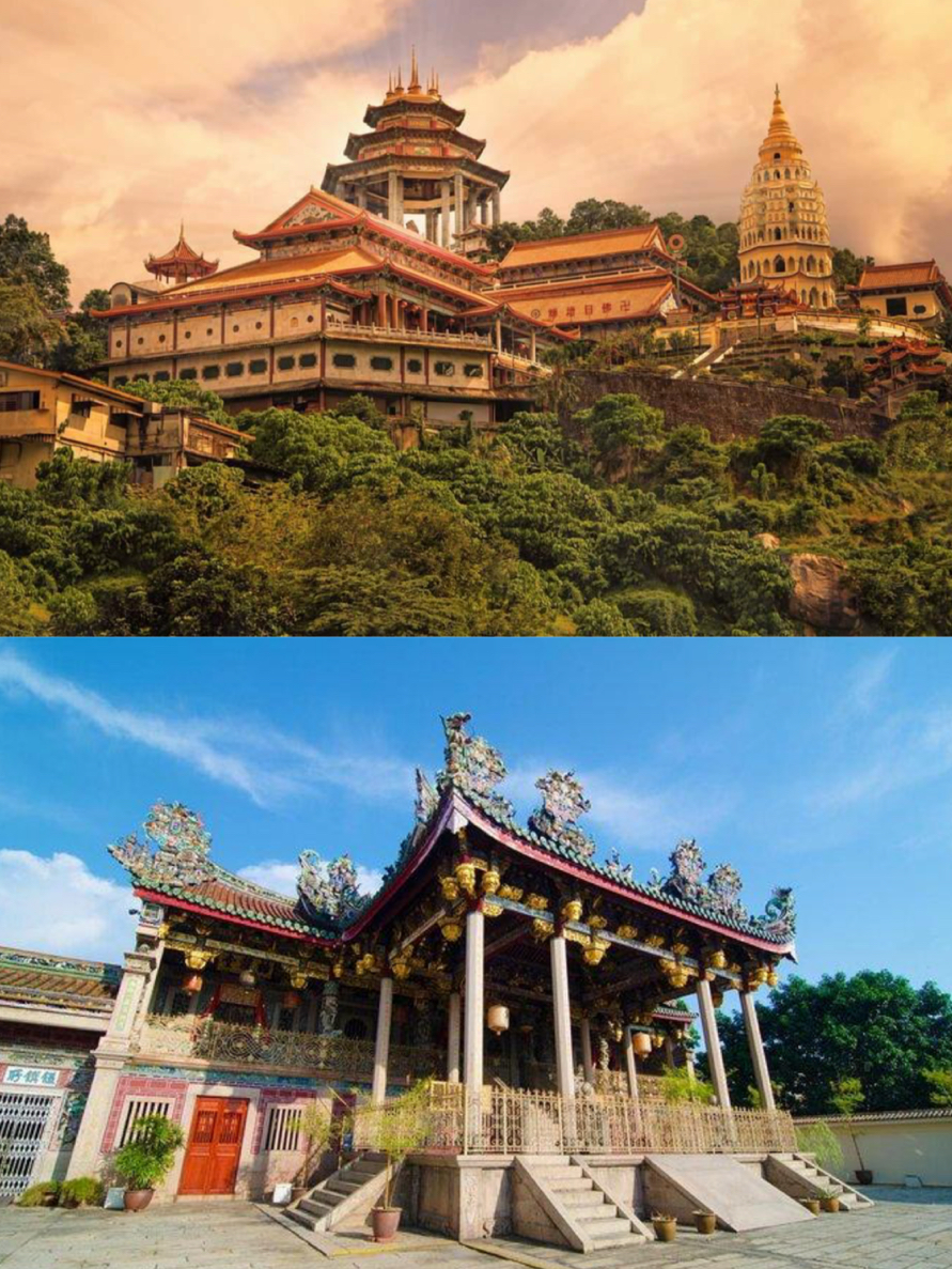 <ul><li><p>Introduced by Chinese immigrants</p></li><li><p>Purer in form that Straits Eclectic</p></li><li><p>Direct copies of architectural traditions of Southern China</p></li><li><p>Buddhist and Confucian temples, Kongsis, Courtyard mansions</p></li></ul><p></p>