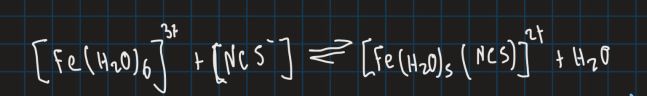 <p>How do you find the final thermodynamics constant K<sub>f</sub> of this reaction (use an equation) </p>