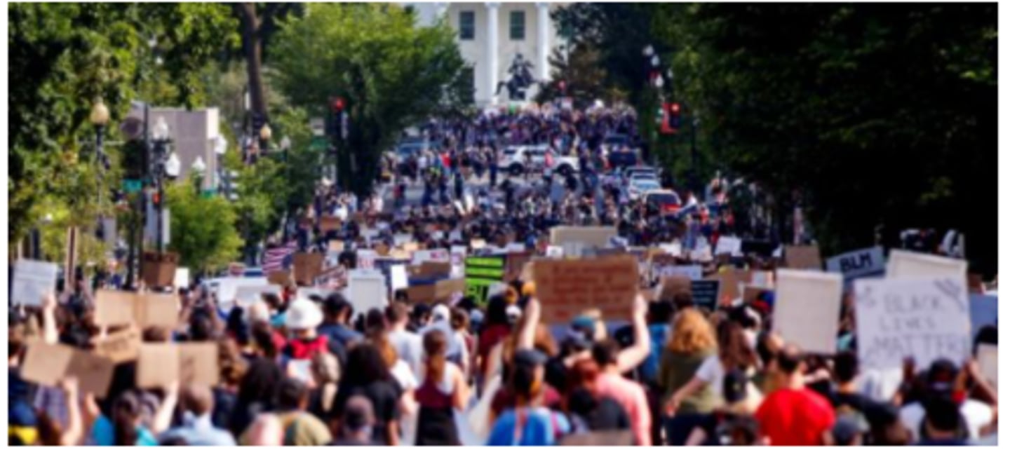<p>protest, demonstration</p>