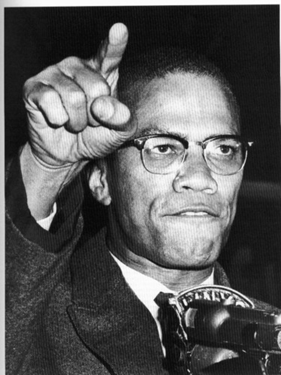 <p>Black Muslim who argued for separation, not integration. He changed his views, but was assassinated in 1965</p>