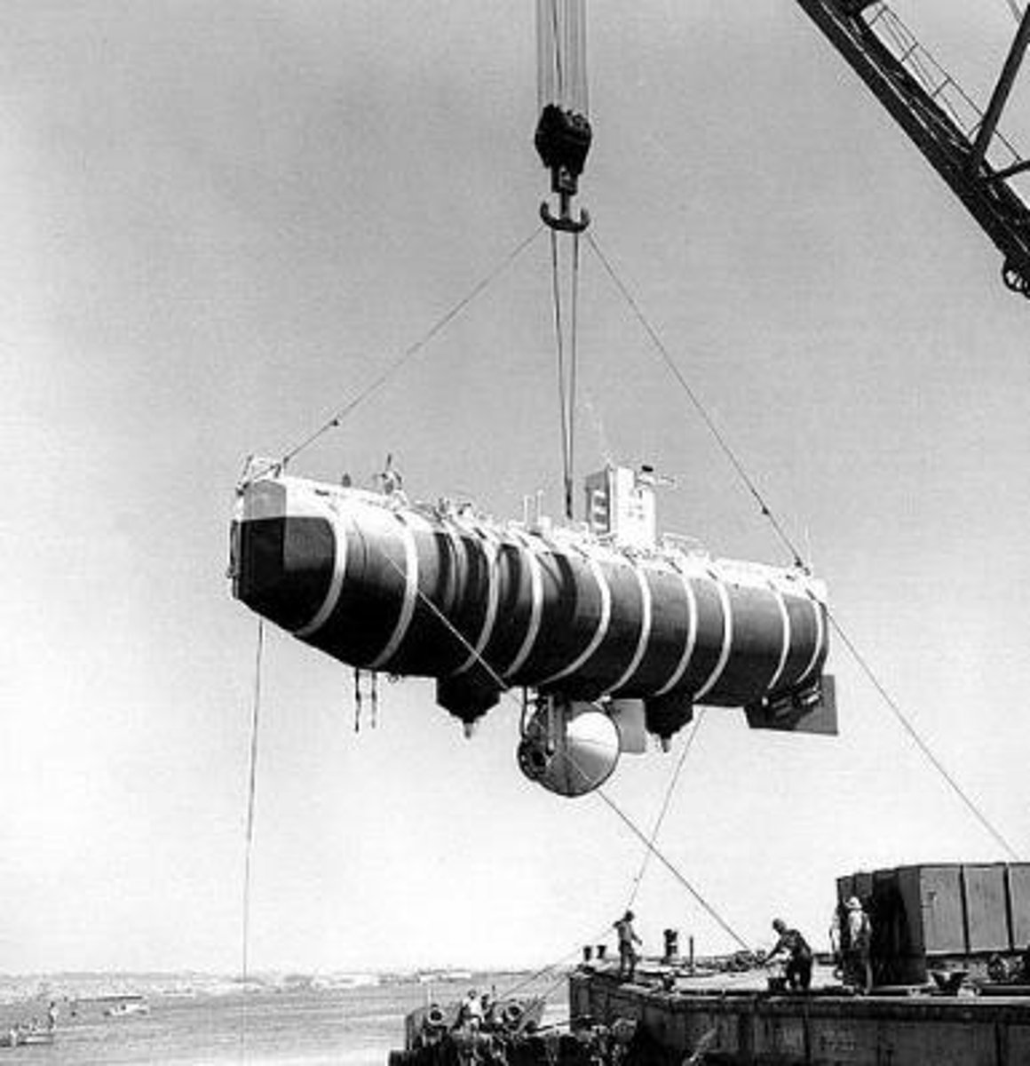 <p>Deep-sea submersible for ocean exploration.</p>