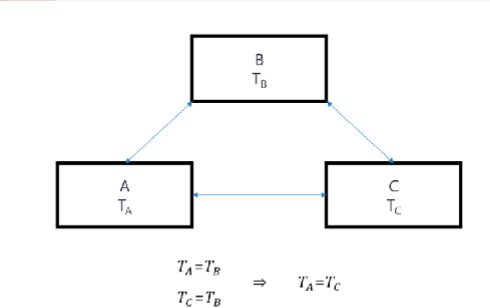 <p>Zeroth Law of Thermodynamics</p>