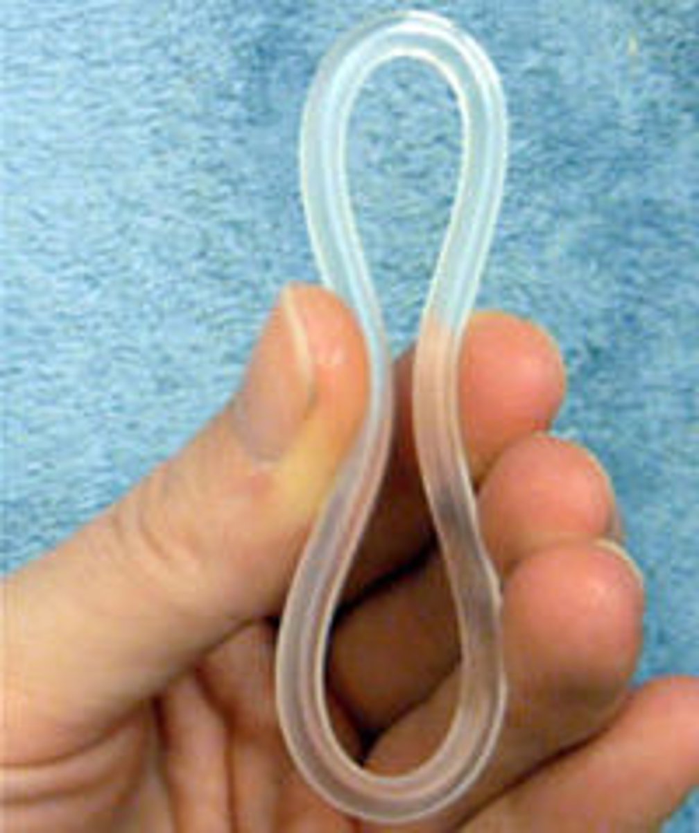<p><strong>estrogen </strong>and <strong>progesterone </strong></p><p>- ring in the vagina for 3 weeks and remove for 1 week (to create withdrawal bleed)</p><p>- can be removed for intercourse</p><p>- can become <strong>dislodged during bowel movement </strong></p>