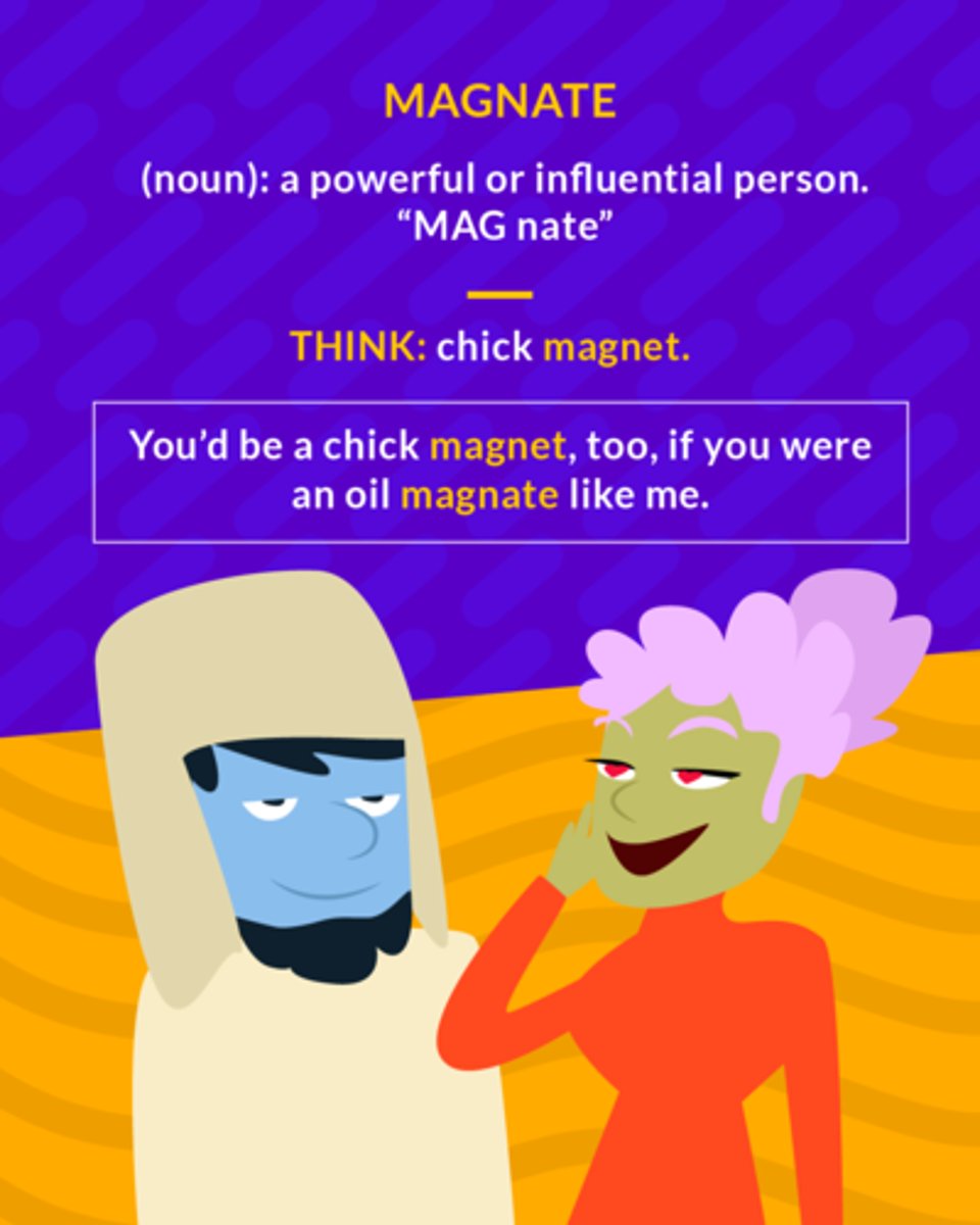 <p>(noun) a powerful or influential person</p>