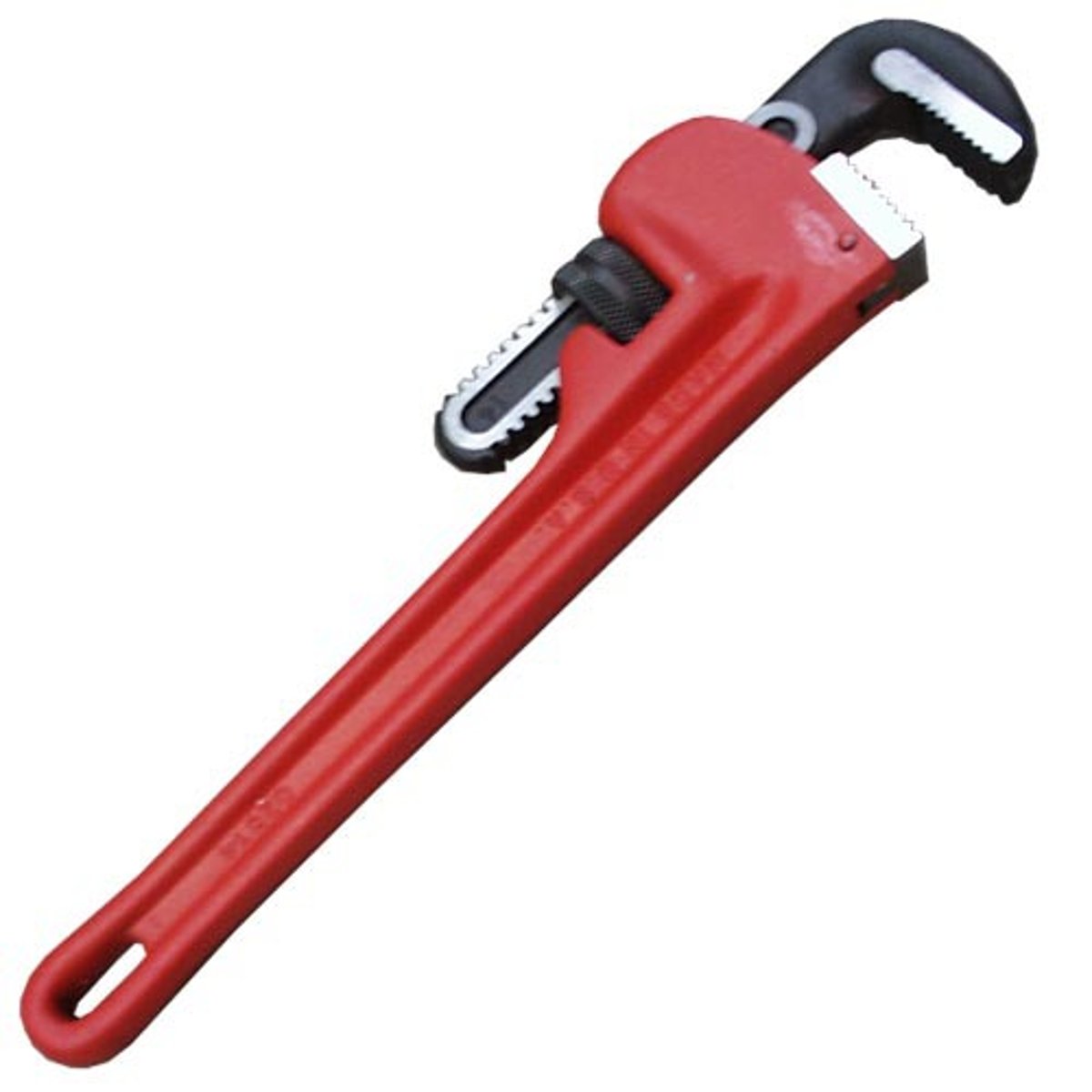 <p>is used to turn round objects like pipes</p>