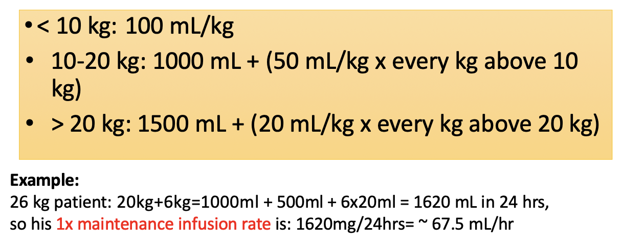 <p>based on <strong>body weight</strong></p>