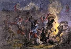 <p>The Pequot War was a 1636-1638 conflict between the Pequot tribe and English colonists, along with their native American allies. The war, fueled by competiton over land and trade, resulted in the near-destruction of the Pequot tribe and their forced dispersion.A pivotal event was the English-allied attack on the main Pequot fort at Mystic in 1637, which led to devastaing caualties for the Pequot.</p>