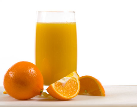el jugo de naranja