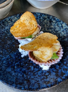 <p>Char Siu Scallops</p>