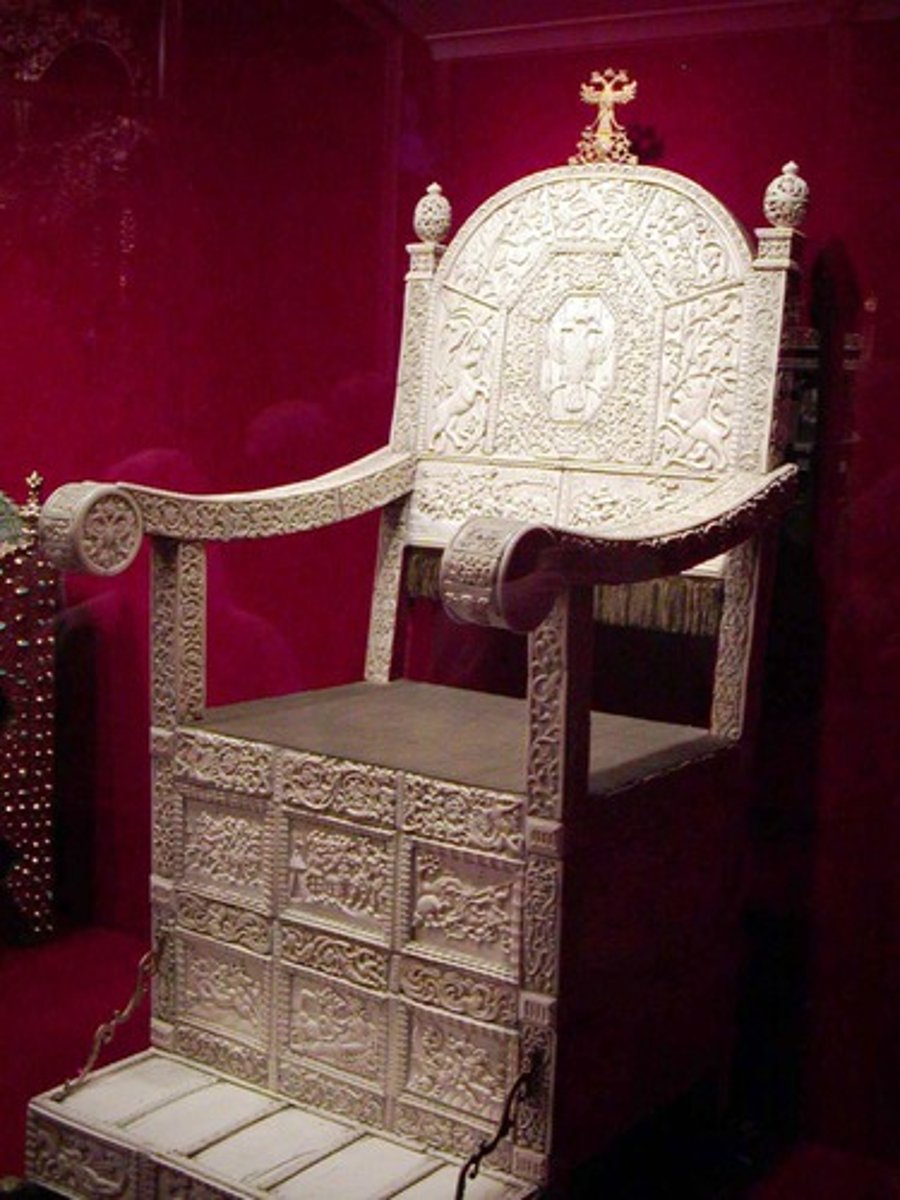 <p>A political system in which a country is ruled by a monarch (king or queen), who has total control. The next in line is a child of the king/queen.</p>