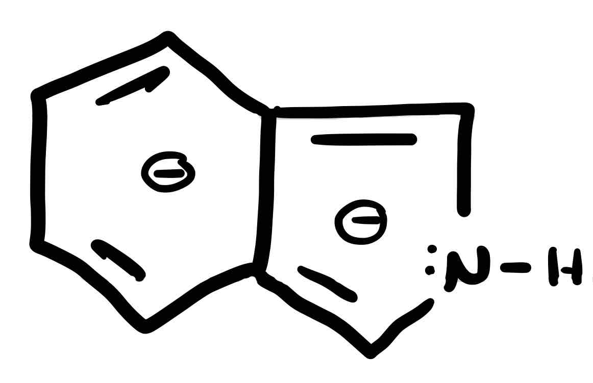 <p>Benzene + pyrrole (N#2)</p>