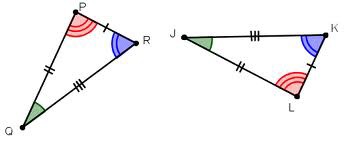 <p>2 triangles are congruent if and only if all pairs of corresponding sides and angles are congruent </p>