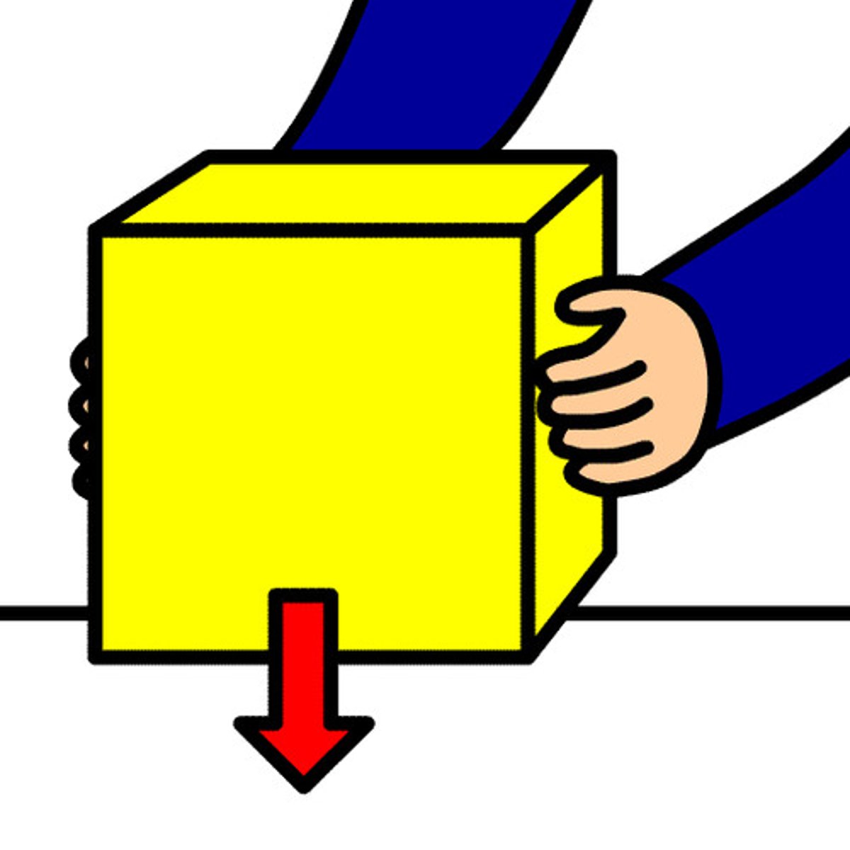 <p>to put</p>