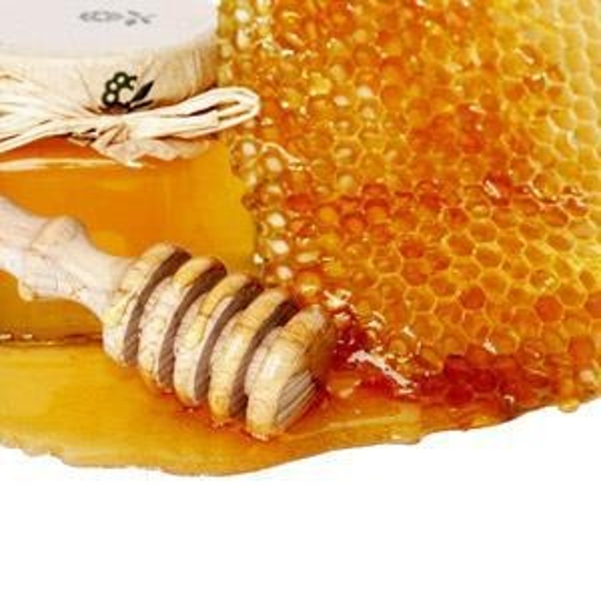 <p>Honey, beeswax in confectionery, and royal jelly as a nutritional supplement.</p>