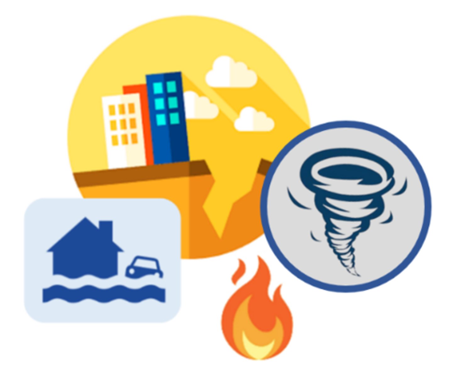 <p>a situation in which events outside a healthcare facility affect departmental or facility operations (ex: earthquake, flood, hurricane, etc.)</p>