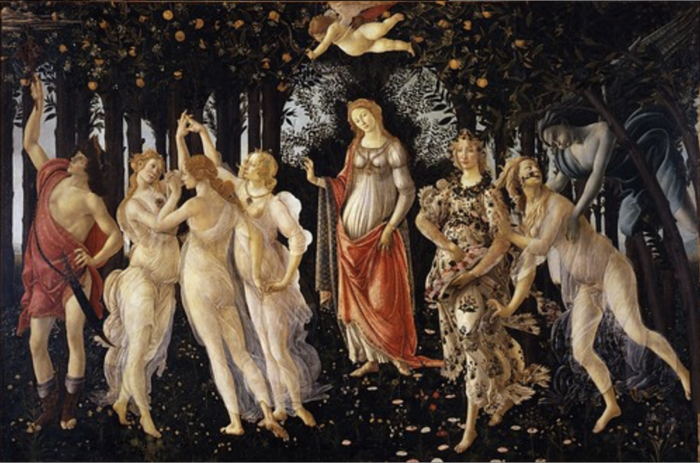 * Worked with philosopher on the piece on how to best represent the piece neoplatonistically (the distinction between the ideal and the reality)
* Not based on a story entirely, only bits from classical mythology, seems to be somewhat experimental
* Connecting sacred/holy ideas with mythology