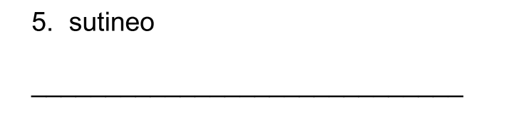 <p>I. Give tense, person, and number and translate into English. ( 5 pts.)</p>