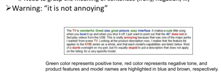 Deals with categorization (or classification) of opinions expressed in textual documents
