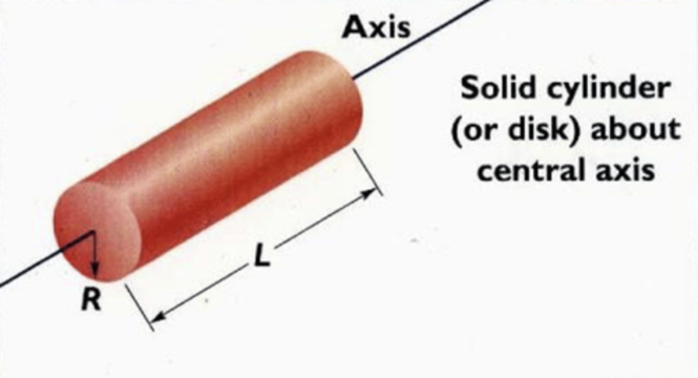 <p>(remember, this can include thin cylinders - ex. if a bike wheel is solid)</p>