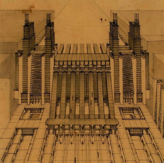 <p>Who designed La Citta Nuova?</p>