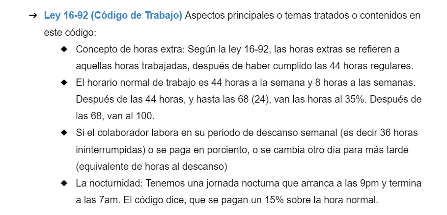 <p>Código de trabajo</p>