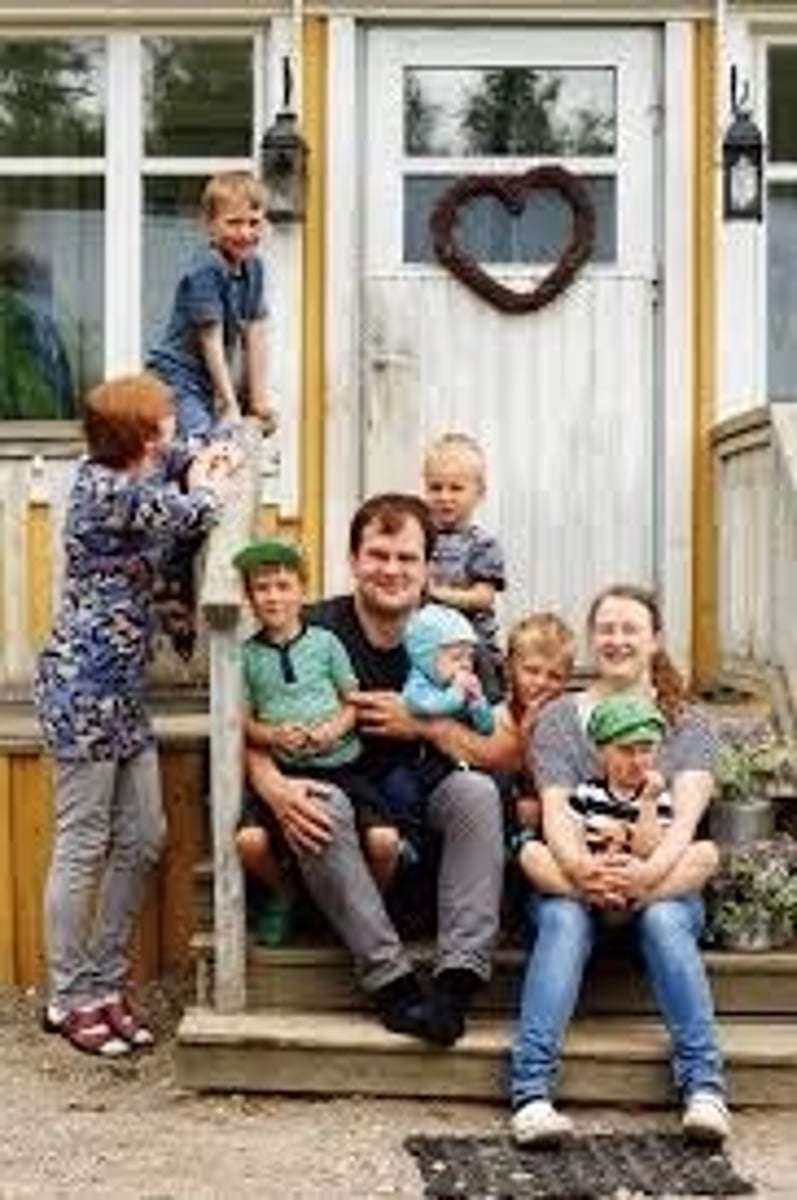 <p>We have family members in Finland.</p>