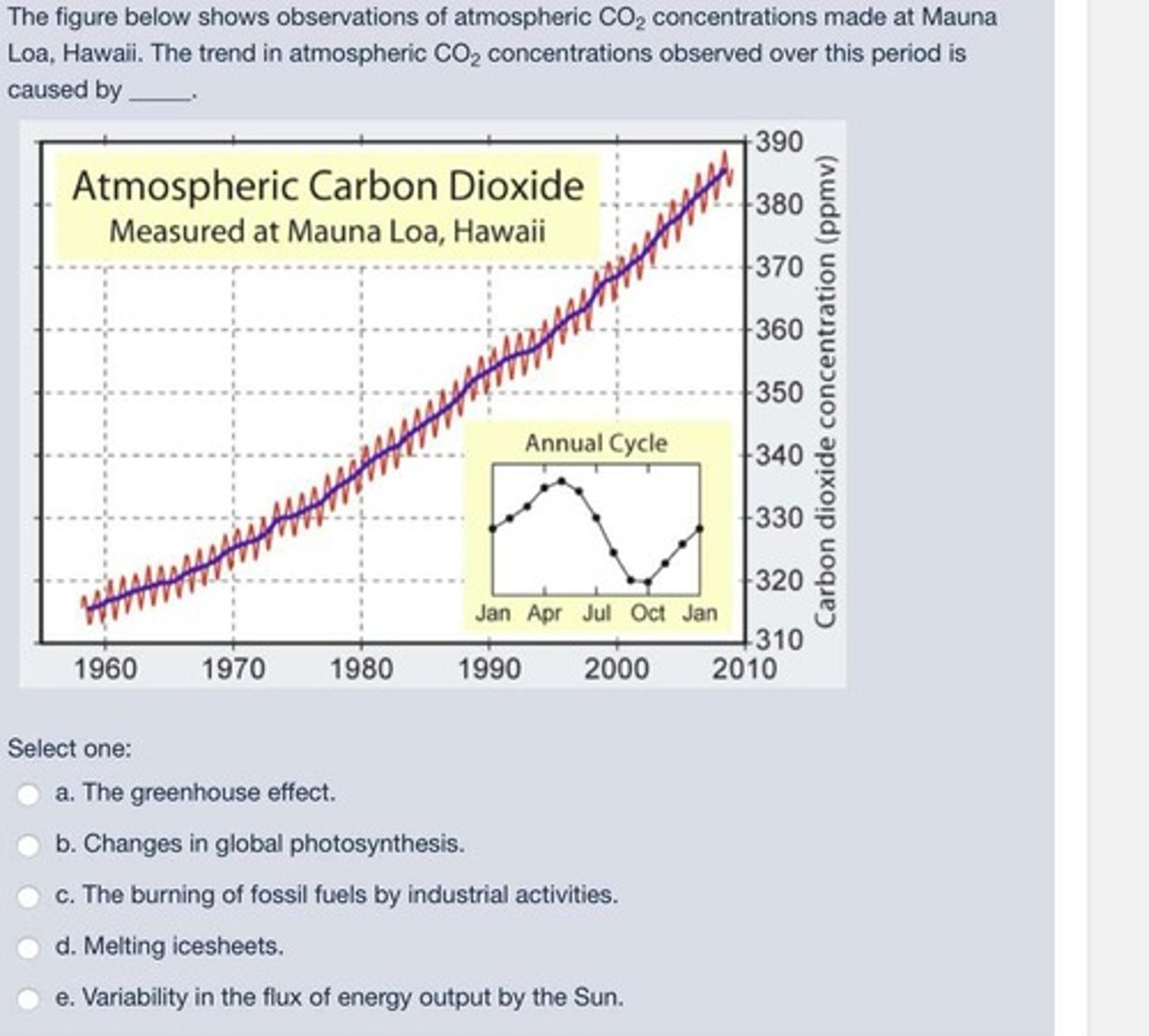 <p>Human activities, such as fossil fuel burning and land use changes, have significantly altered carbon reservoirs and increased atmospheric CO2 levels.</p>