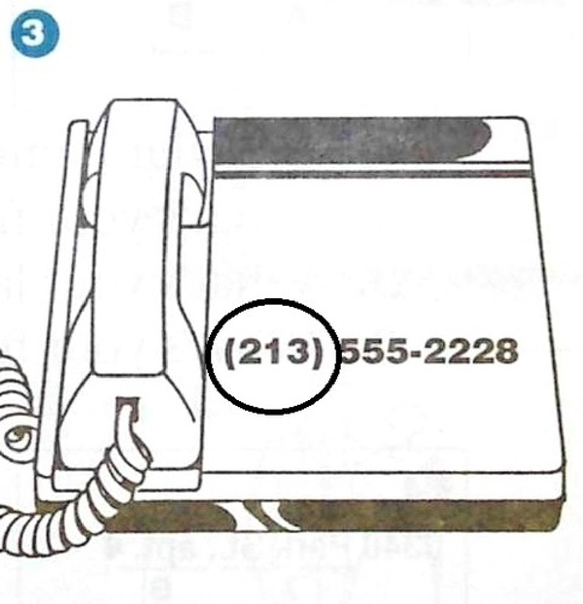 <p>Area code</p>